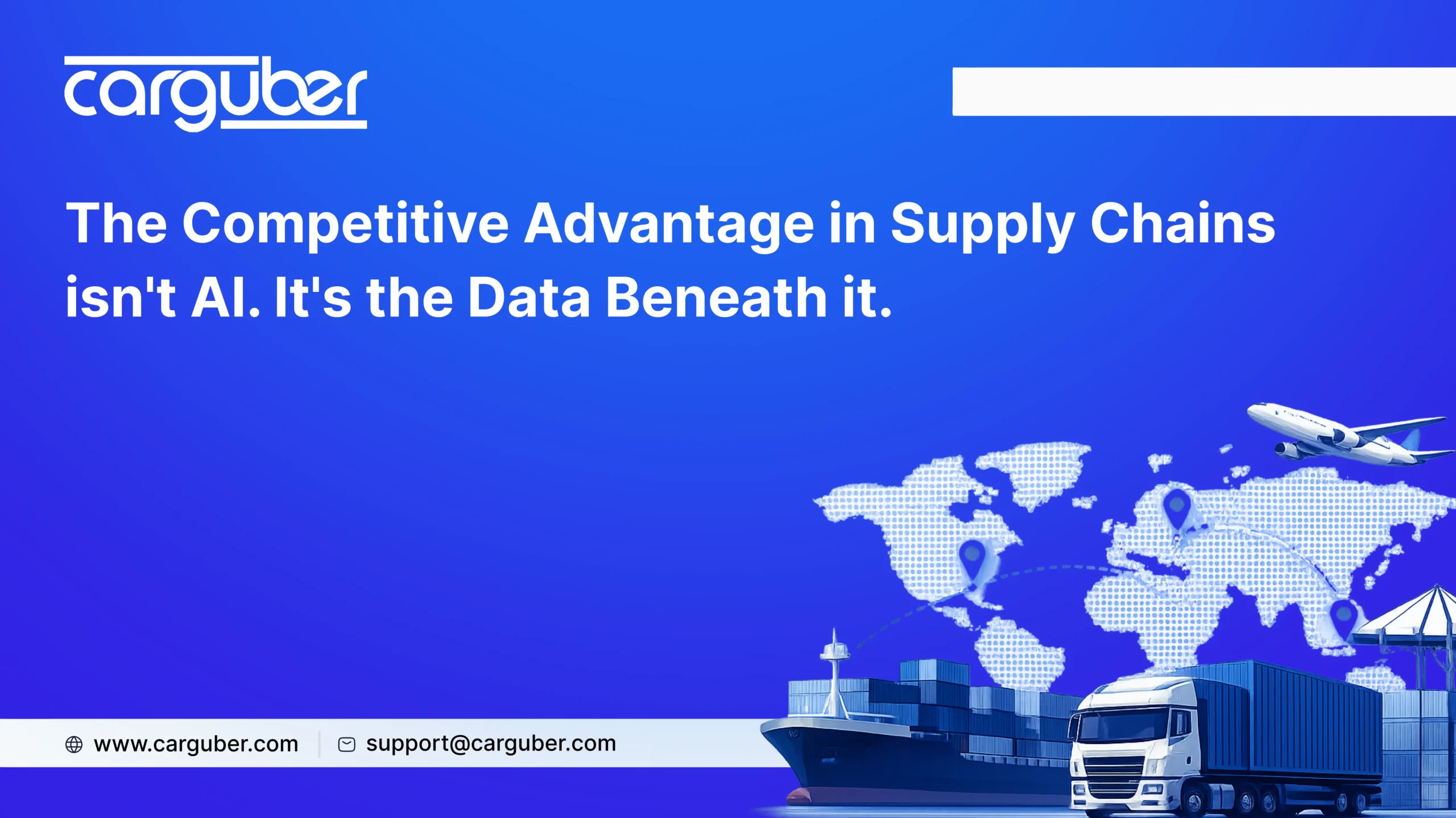 AI Alone will not Transform Supply Chains. The Data Beneath Will - Carguber